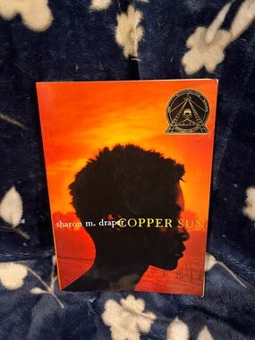 Copper Sun by Sharon M. Draper - Vibrant Orange Cover